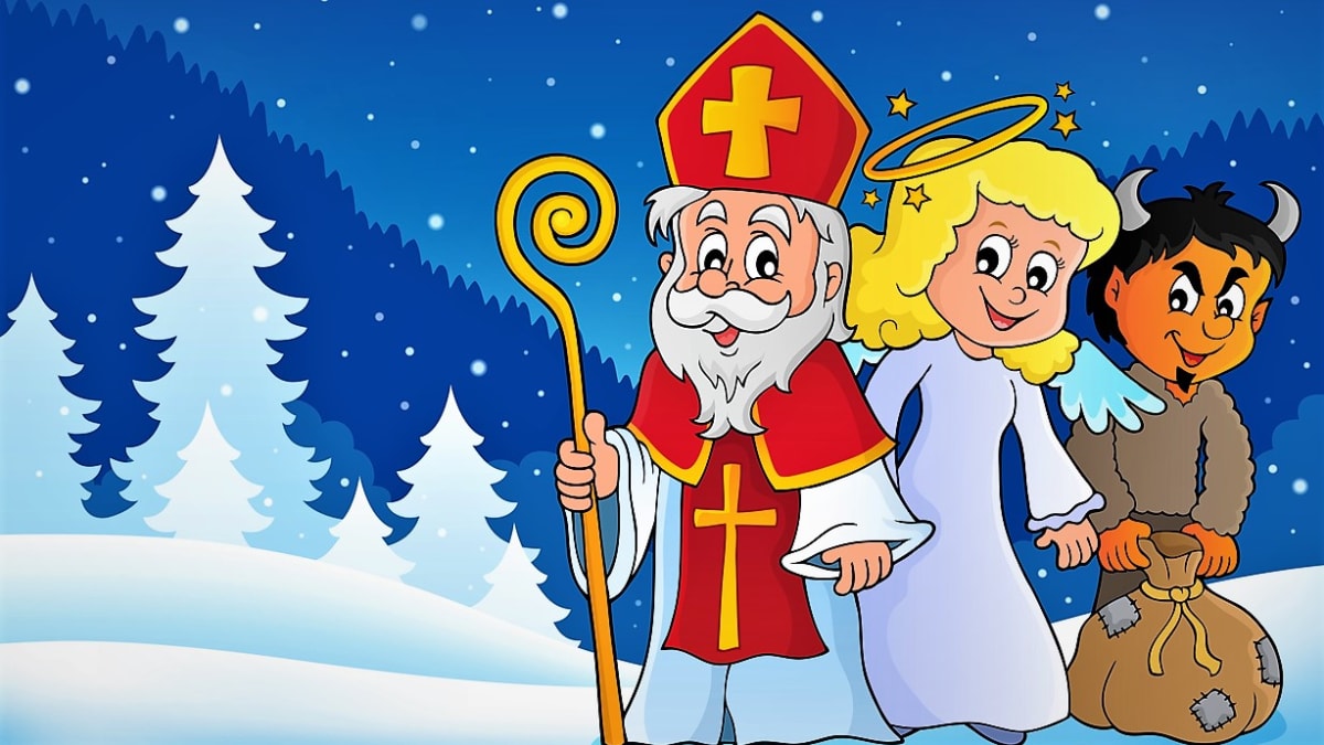 Mikuláš, andělé a čerti ve škole